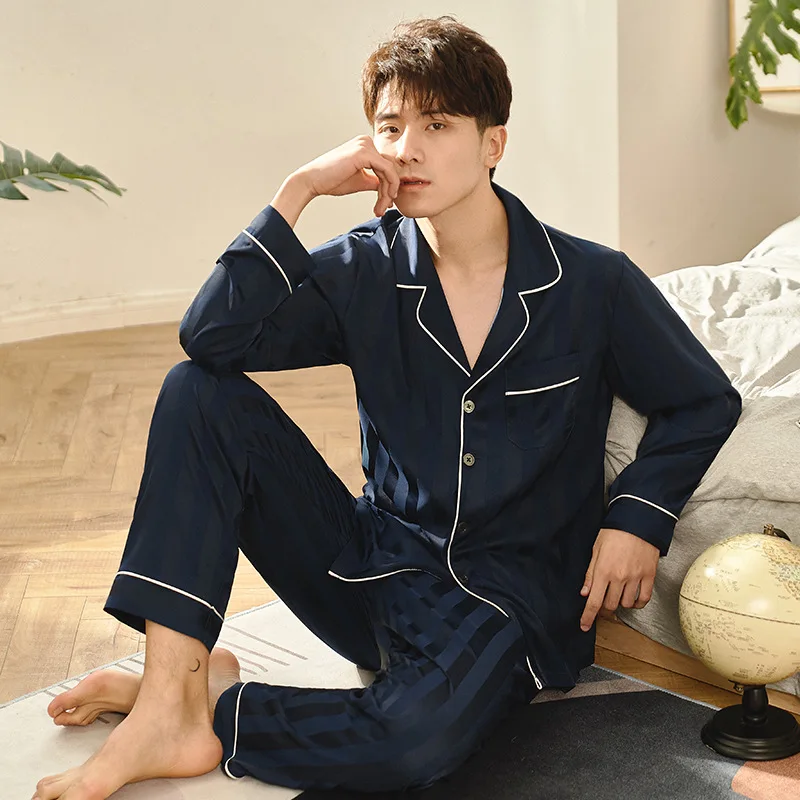 satin nightwear for men