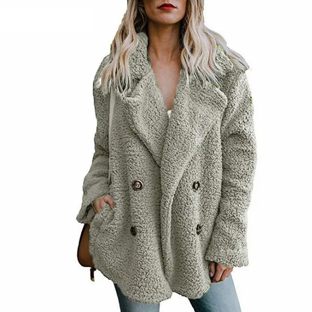 2022 Winter Coat Women Fluffy Teddy 
