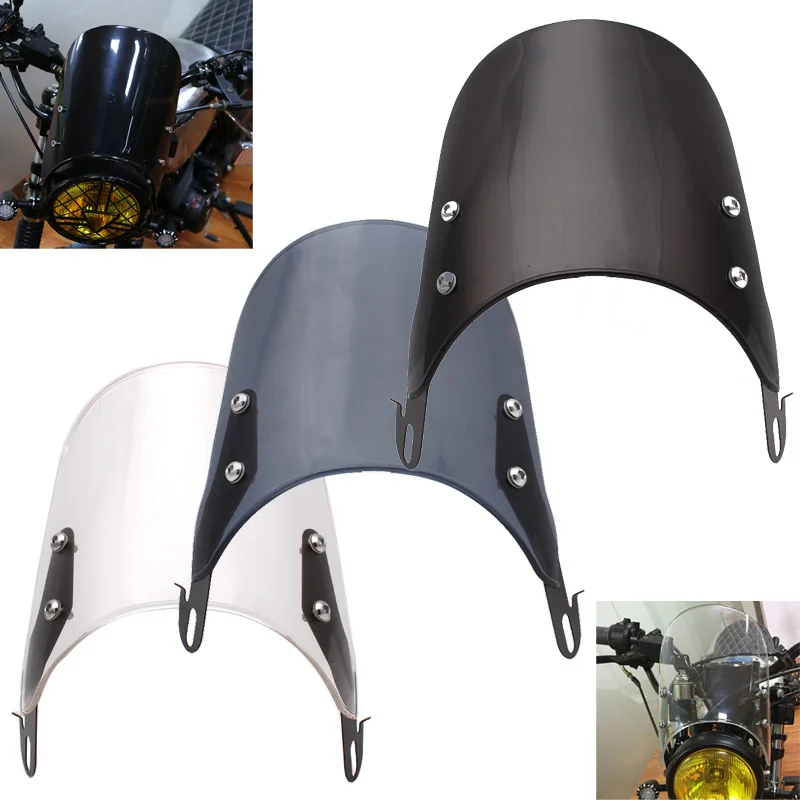 wind visor for motorcycle