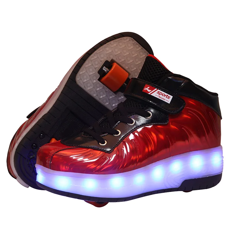 usb charging led shoes