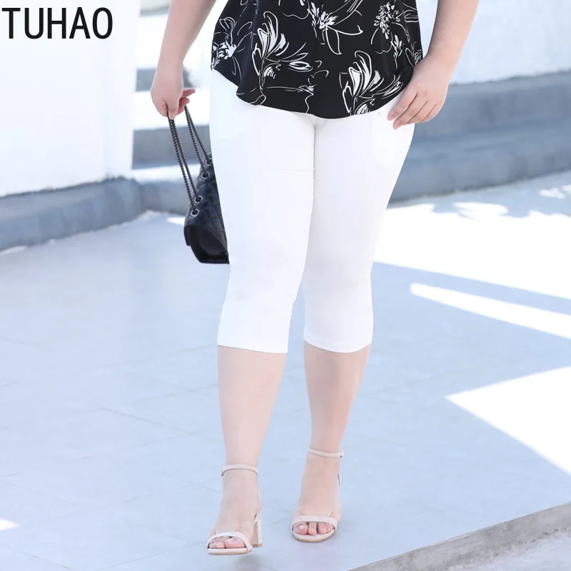 TUHAO 7XL 6XL 5X 4XL Summer Women Seven 