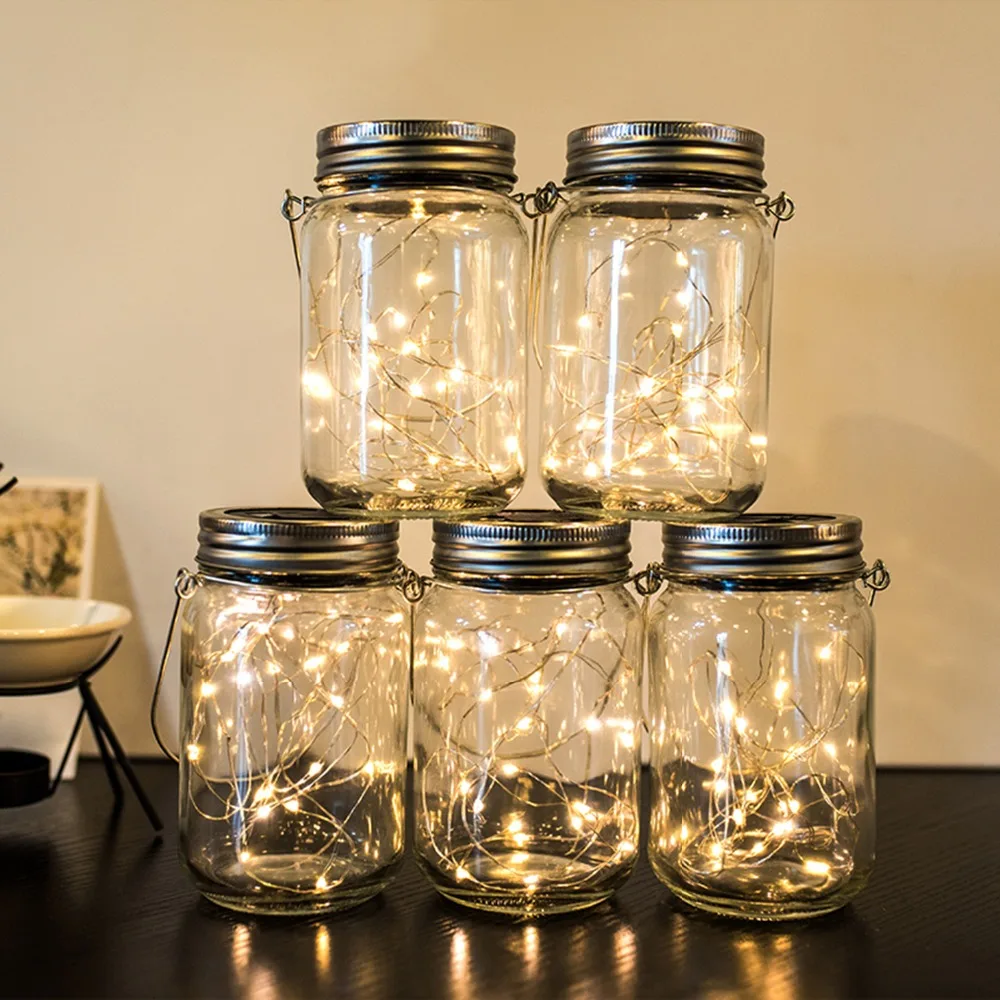 solar fairy lights for jars