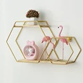 Creative Wall Shelf Wall-Mounted Decoration Pendant Storage Rack Restaurant Porch Room Small Ornaments Bedroom Living Room Stand preview-5