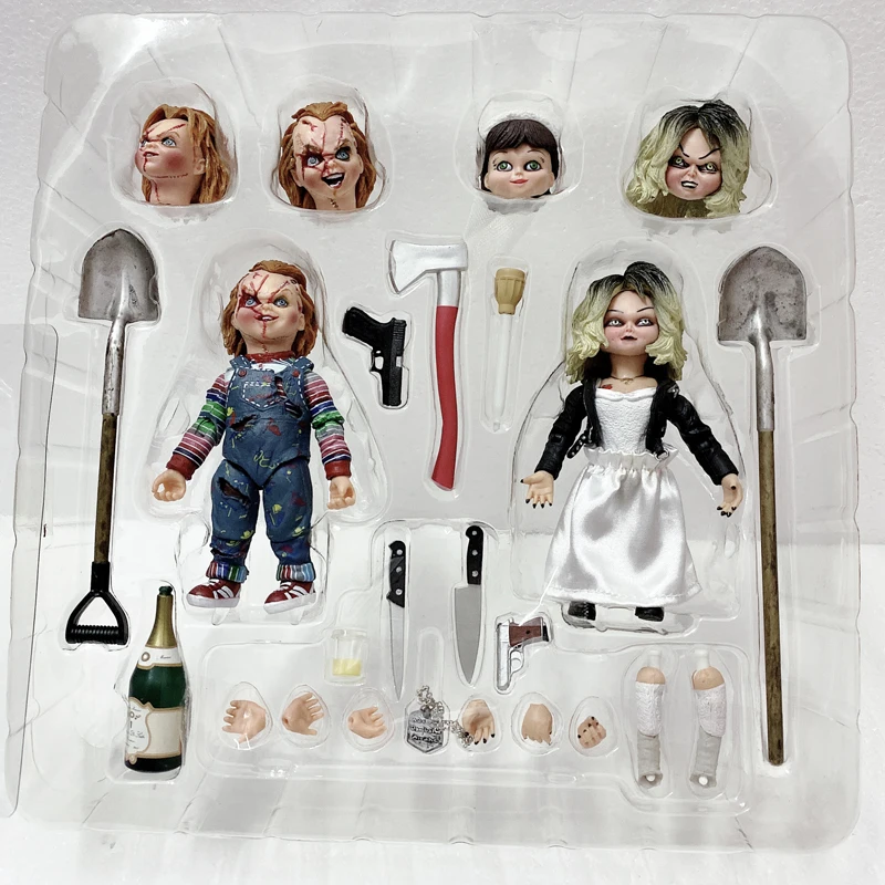 neca chucky and tiffany doll