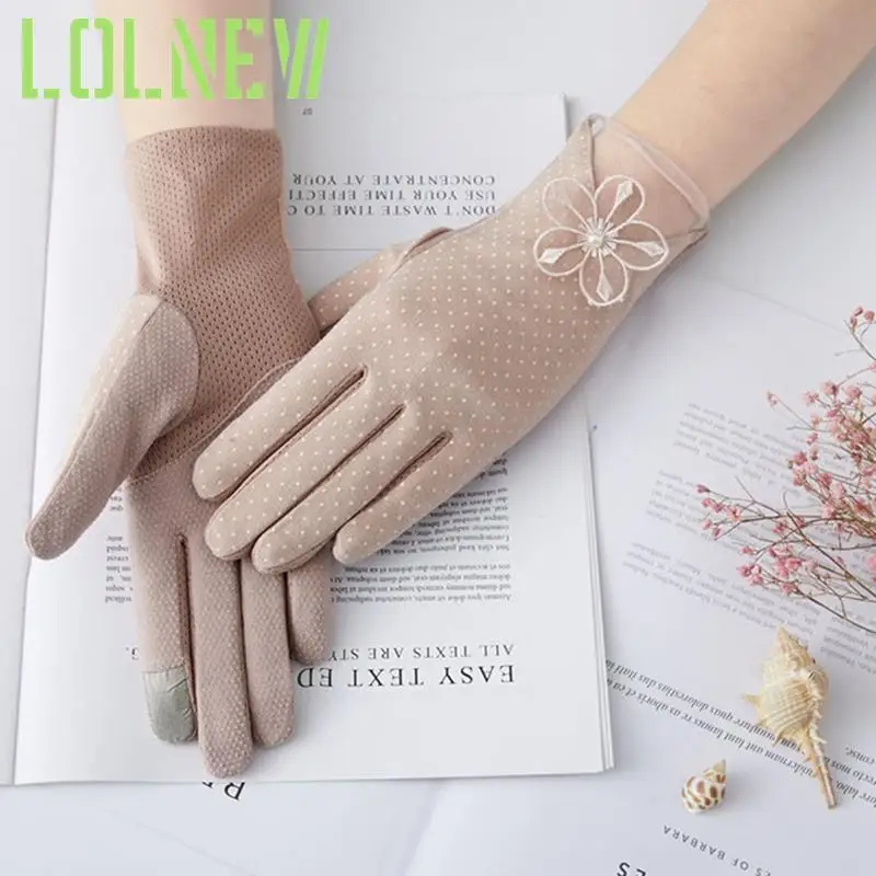 hand gloves for summer women's