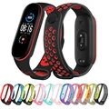 Strap For Xiaomi Mi Band 6 5, Silicone Anti-sweat Replacement Wrist Strap for MiBand 3 4, Sports Bracelet Wristband Accessories preview-4