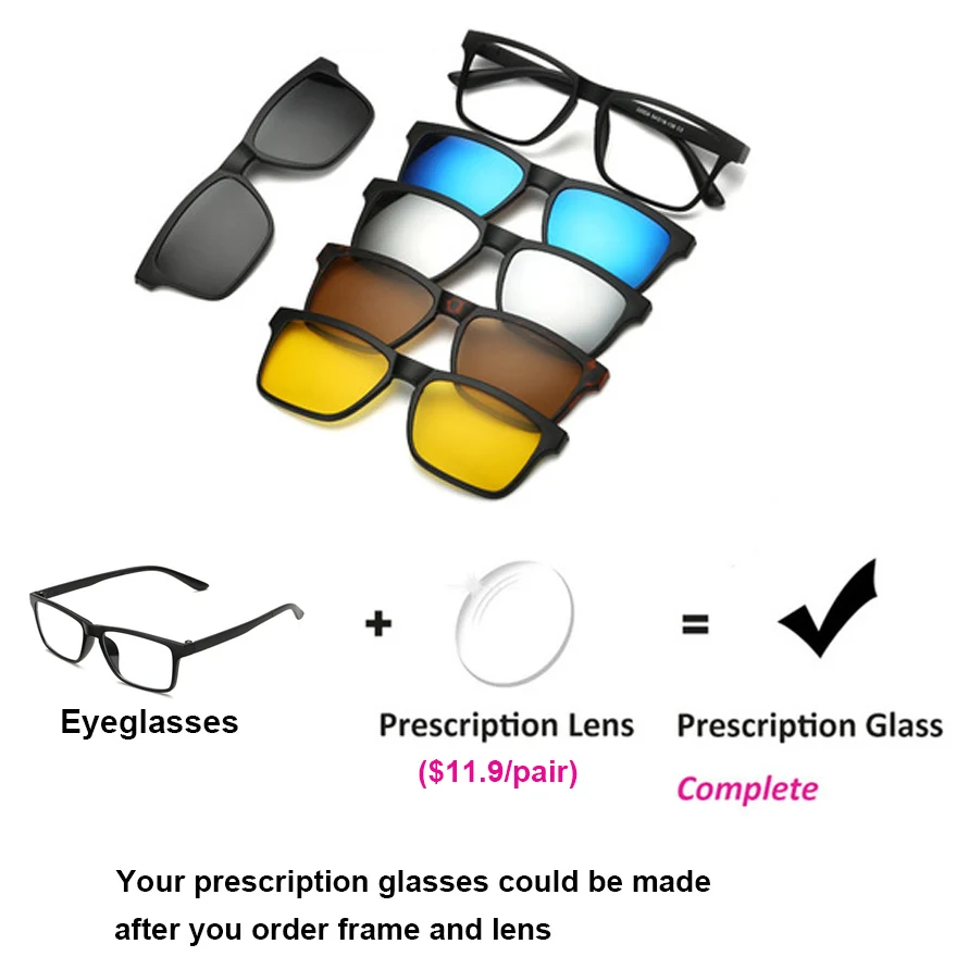 magnetic prescription glasses