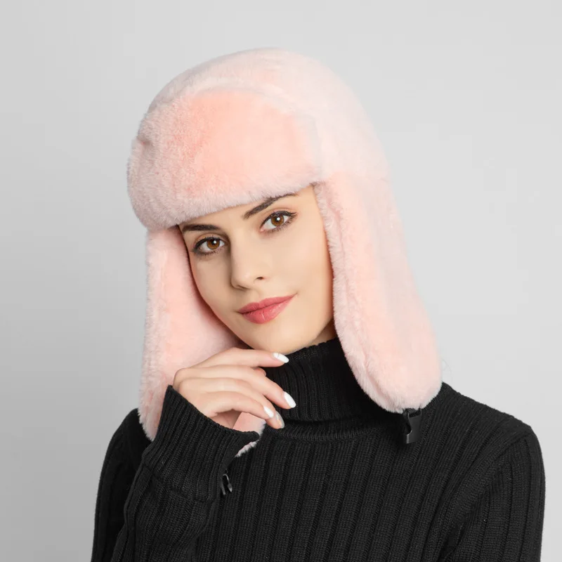 CAMOLAND Women Russian Winter Hat 