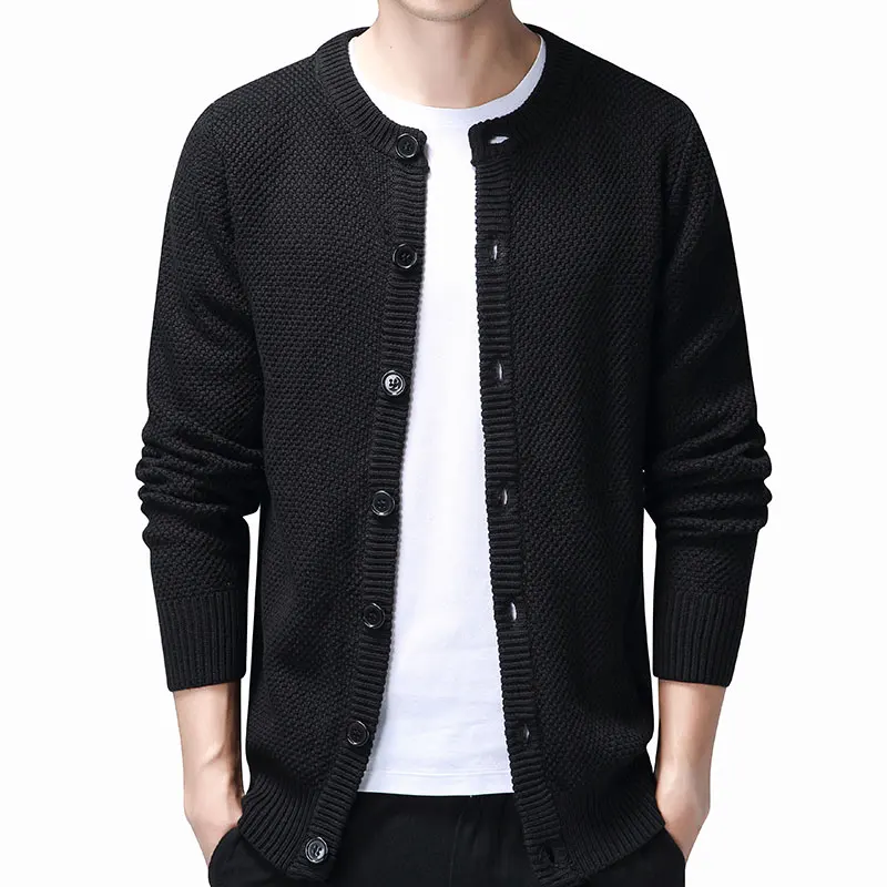 Classic Cardigan Sweater Men Casual 