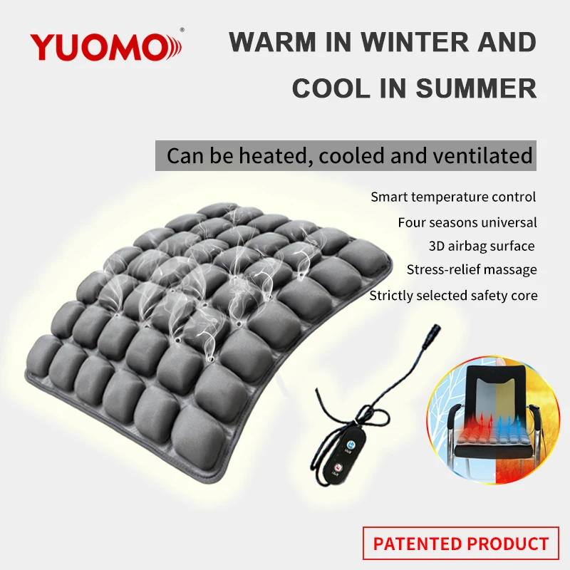 heated massage lumbar cushion