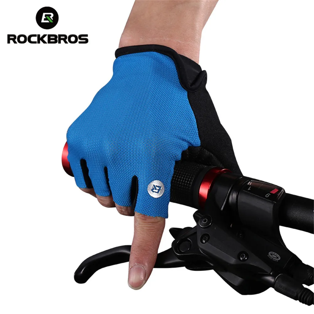 half finger mountain bike gloves