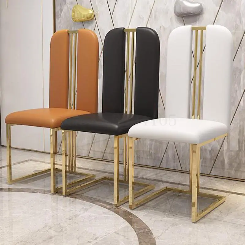 contemporary stainless steel dining chairs