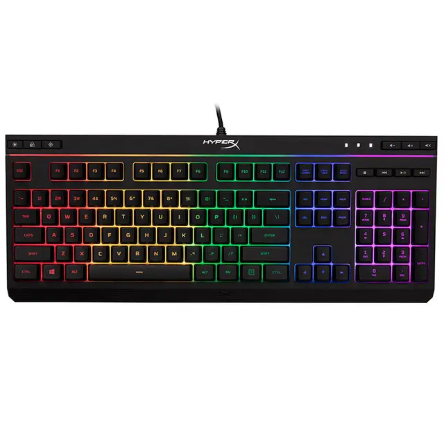 alloy core rgb membrane gaming keyboard