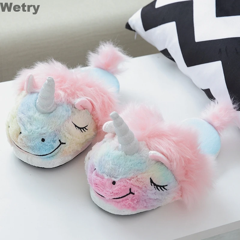 adult unicorn slippers