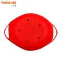 Silicone Steam Basket Mat Steamer Rack Dumplings Microwave Cookware Utensils Kitchen Washable Layer Insert  Foldable Drain Plate preview-5