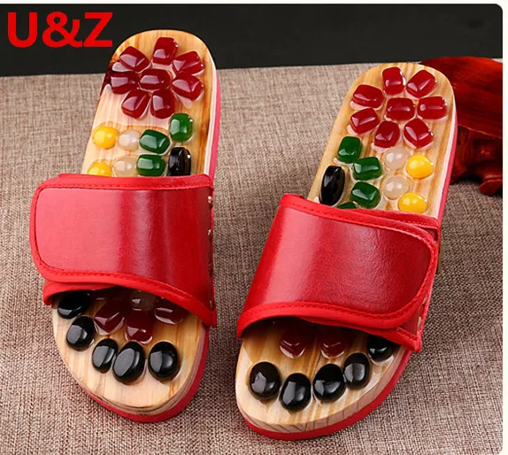 reflexology foot massage slippers