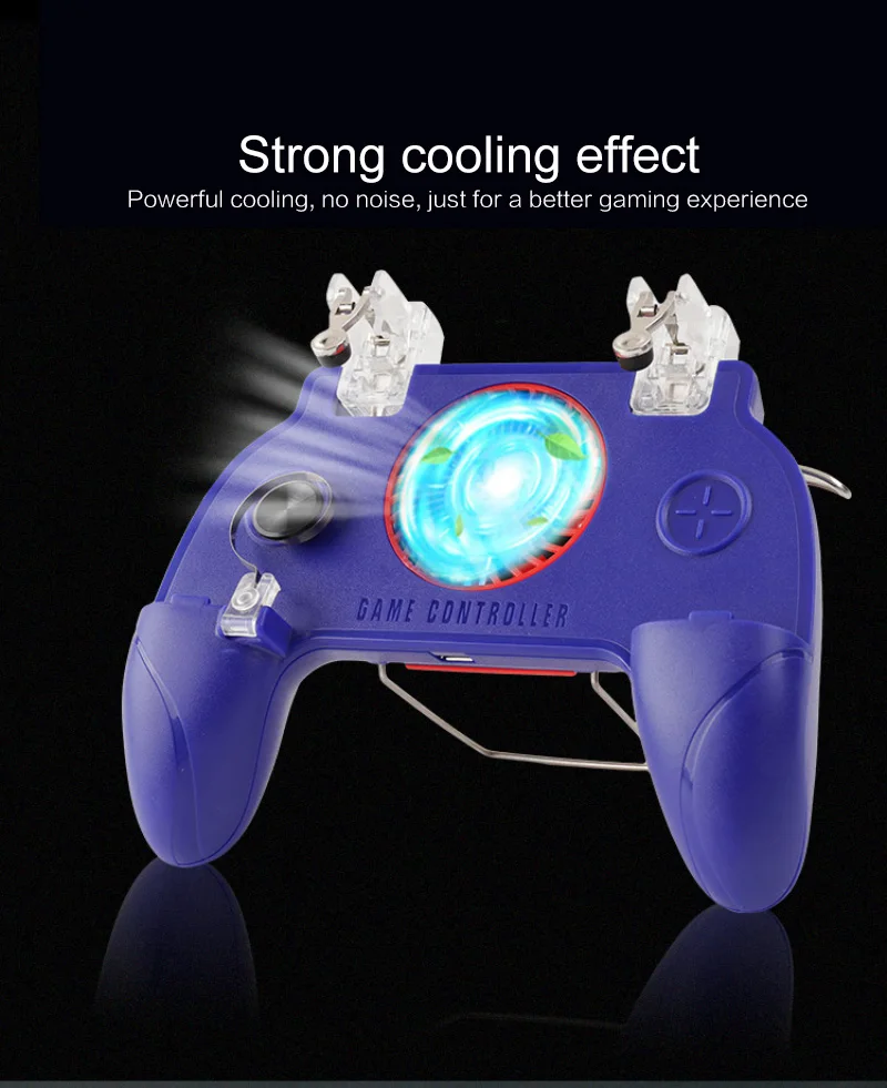 gamepad with cooling fan