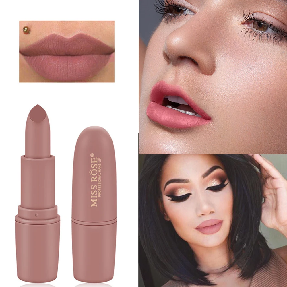 brown nude lip