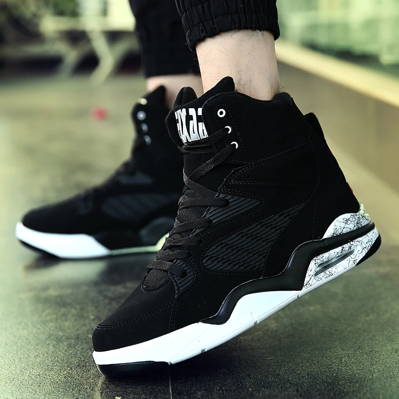 LEIXAG Outdoor Men Basketball Shoes Air 