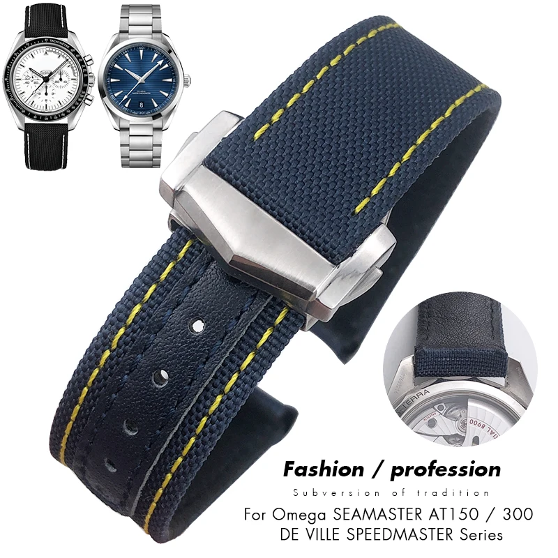 19mm 20mm Nylon Canvas Watch Strap 