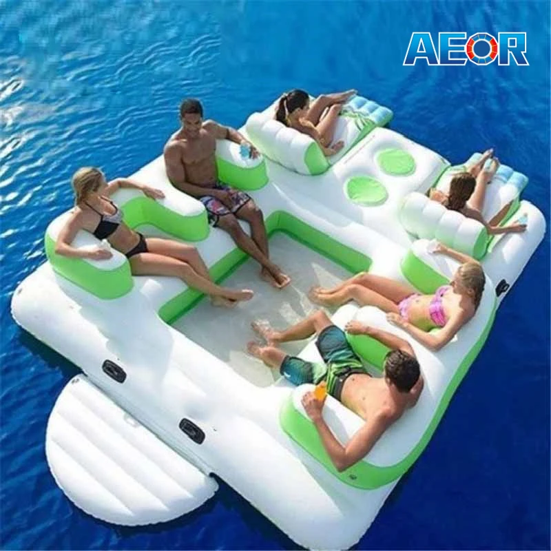 in pool floating lounge chairs