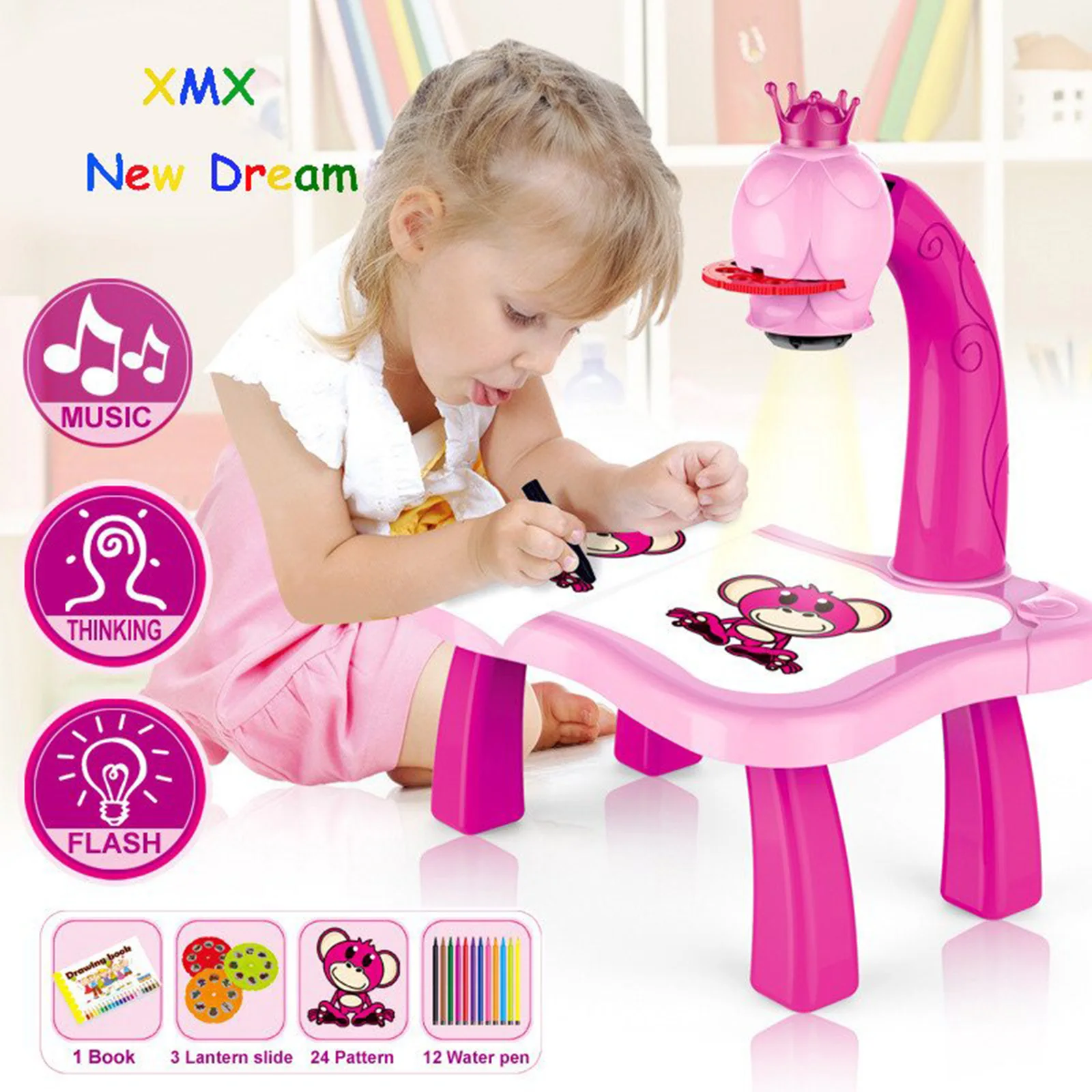 Купить Детская мебель Trace and Draw Projector Toy Kids Drawing