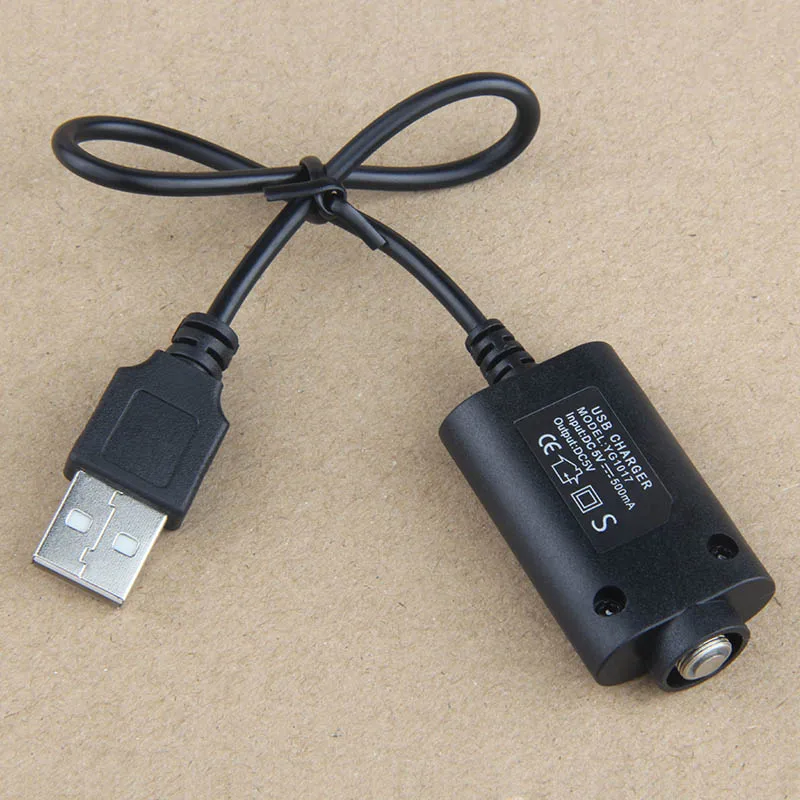 Αγορά Ηλεκτρονικά τσιγάρα | 1Pcs Ego USB Charger With Protection Chip USB  Cable Wire High Quality For 510 Thread EVOD EGO Series Pen E Cigarette