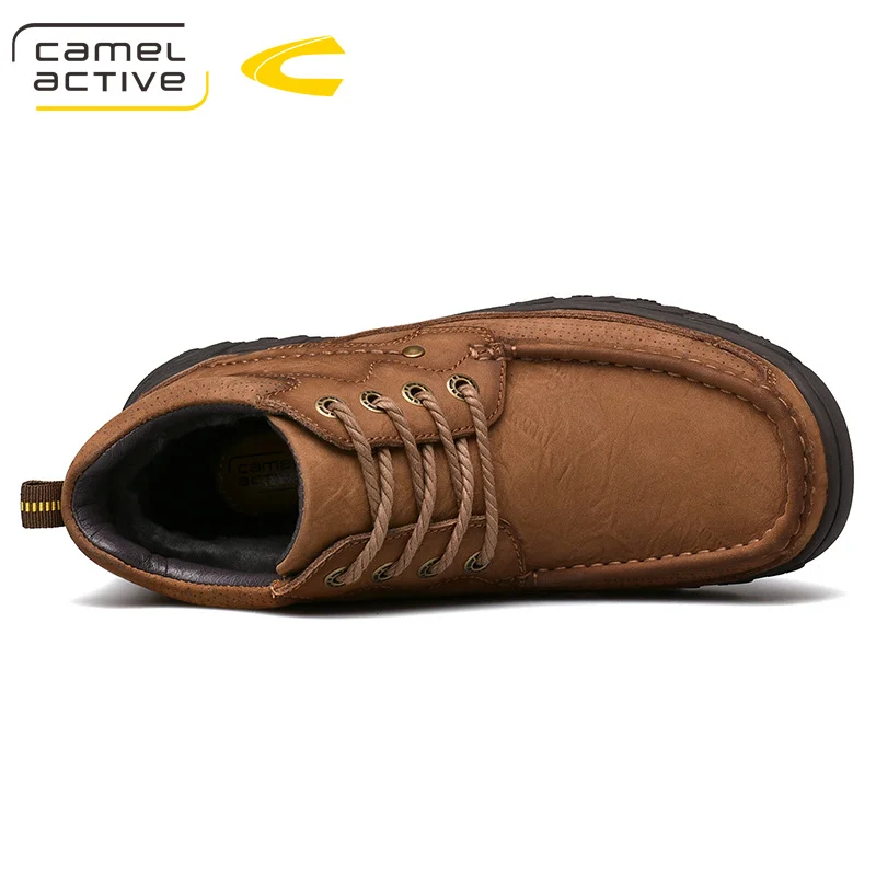 Camel Active New Winter Retro Men Boots 
