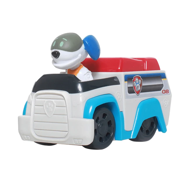 robo dog paw patrol car