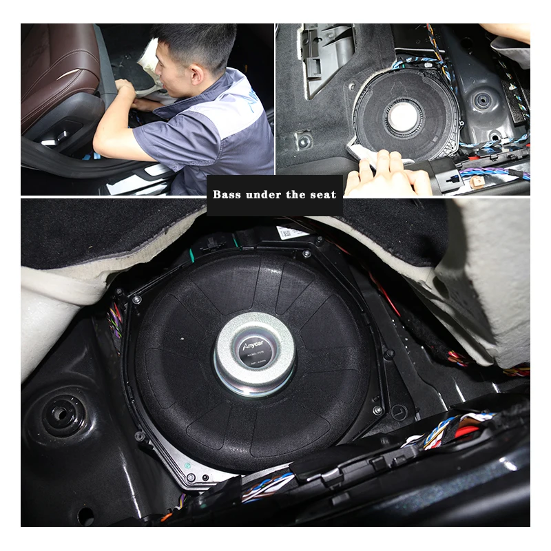 bmw e60 underseat subwoofer