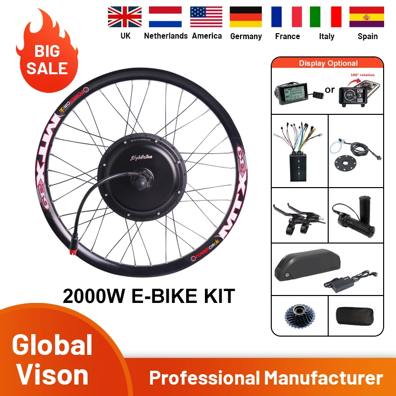 electric bike motor kit 2000w