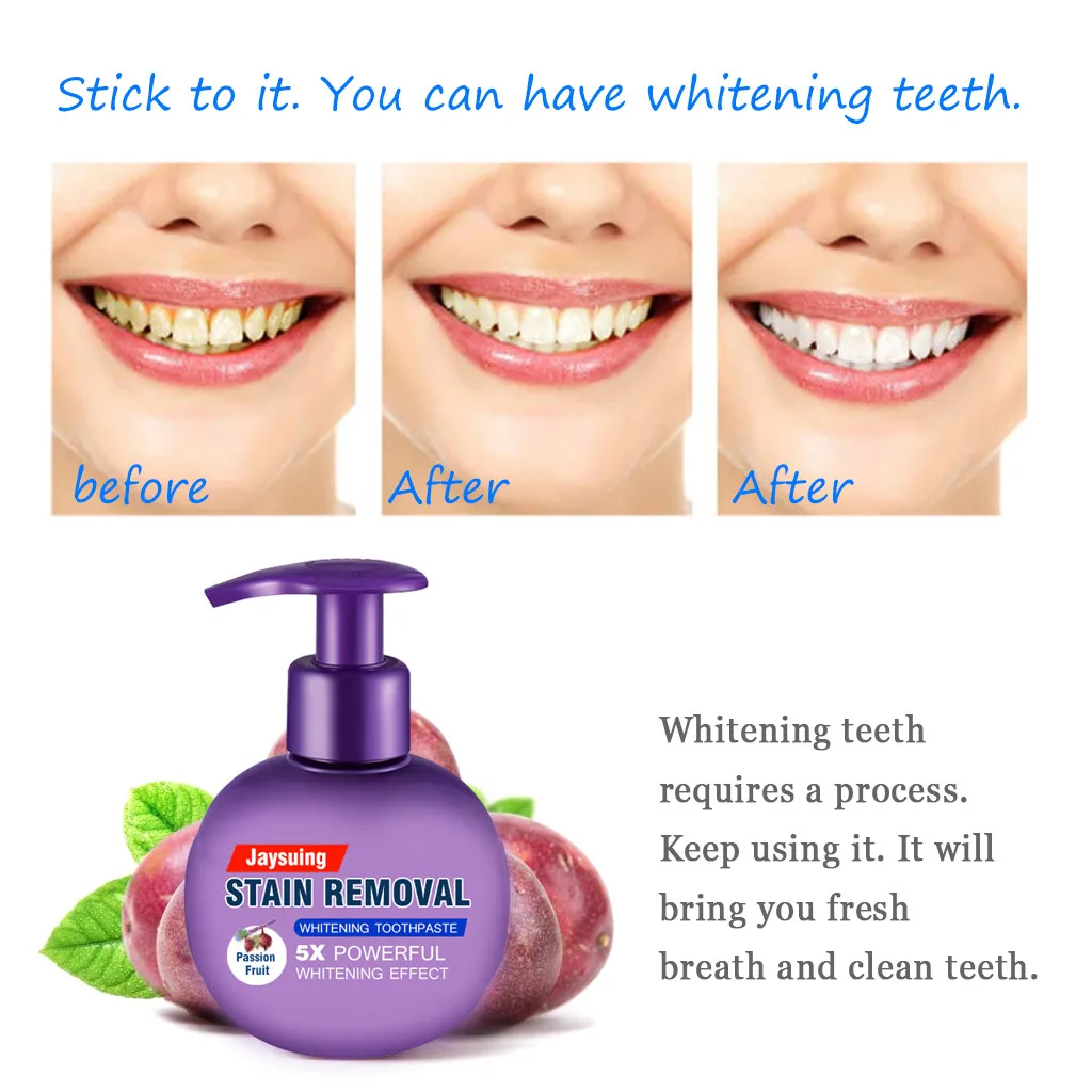 how to use jaysuing stain removal toothpaste