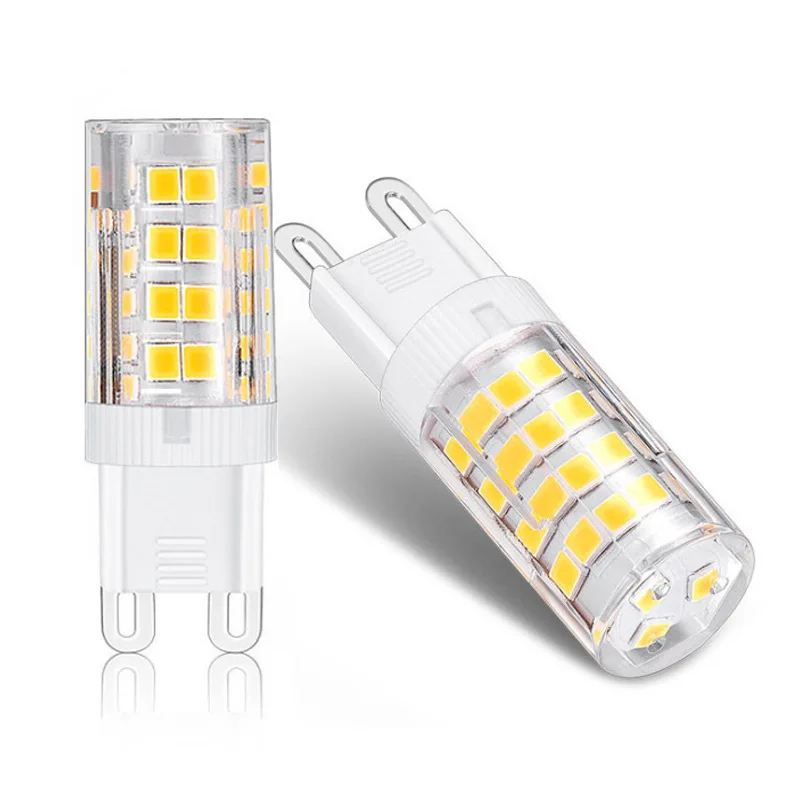 Brightest G9 LED Lamp AC220V 5W 7W 9W 12W  Ceramic SMD2835 LED Bulb Warm/Cool White Spotlight replace Halogen light