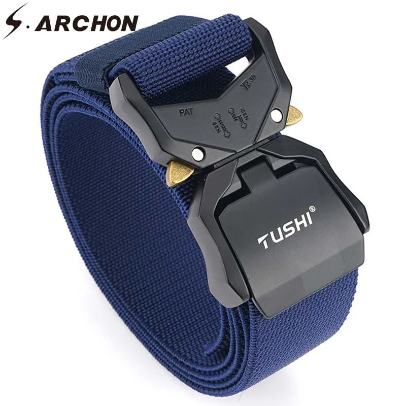 nylon belt with side release buckle