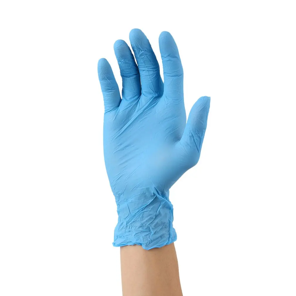 black nitrile gloves 7 mil