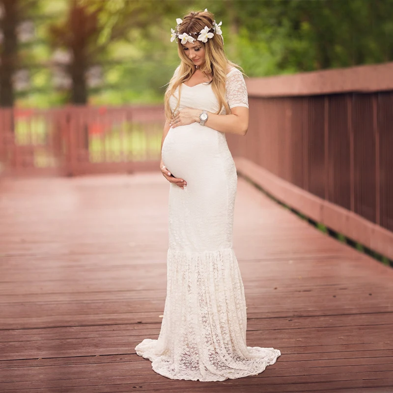 2022 Mermaid Maternity Dresses 