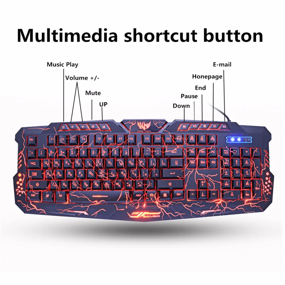 led keyboard for gaming