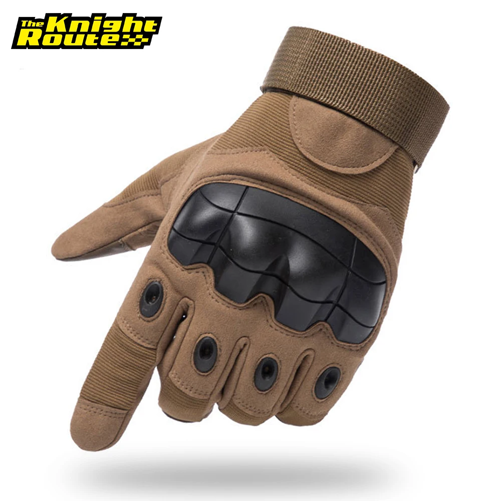 military leather glove shell