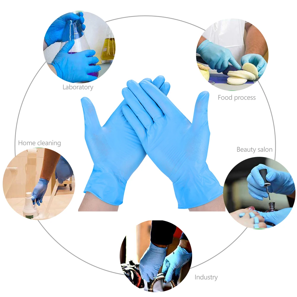 bulk buy black nitrile gloves