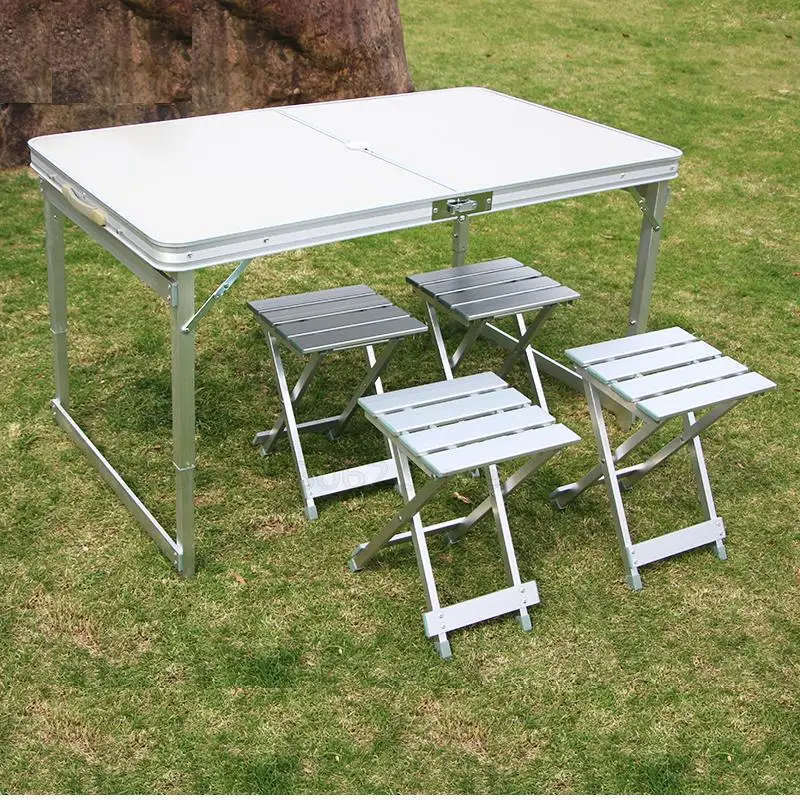 small foldable outdoor table and chairs