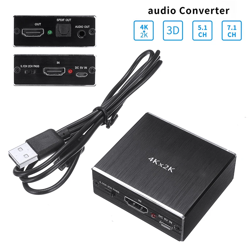 3.5mm Audio Video Splitter Adapter High 