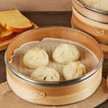Cooking Bamboo Steamer Fish Rice Snack Basket Kitchen Cookware Fish Rice Dim Sum Basket Rice Pasta Cooker food Steamed stuffed preview-5
