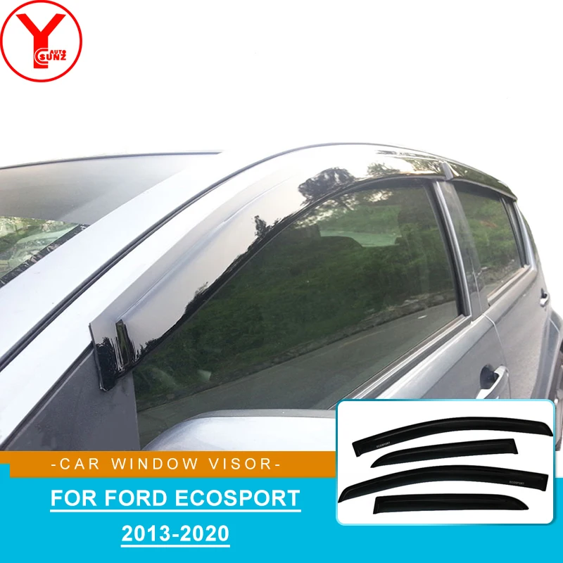 Αγορά Ανταλλακτικά αυτοκινήτου  Side Window Deflectors For Cars Windshield  Wind Shield Visor Protector Rain Guard For ecosport Accessories 2013-2020  2015 2016