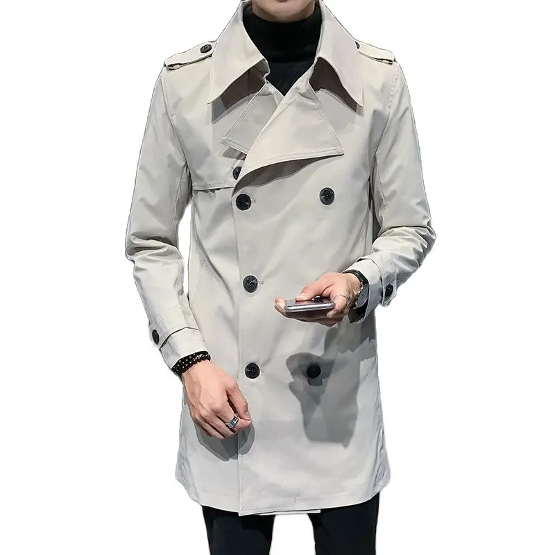 stone trench coat men