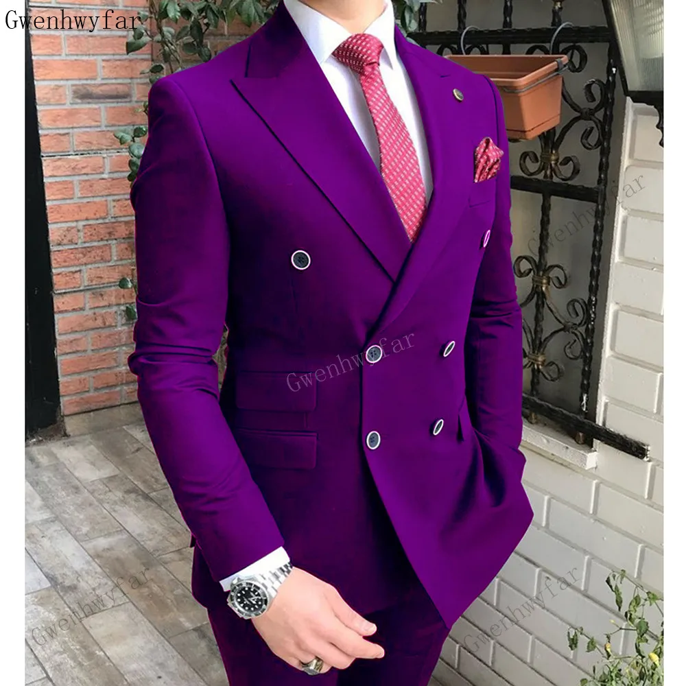 prom suit purple