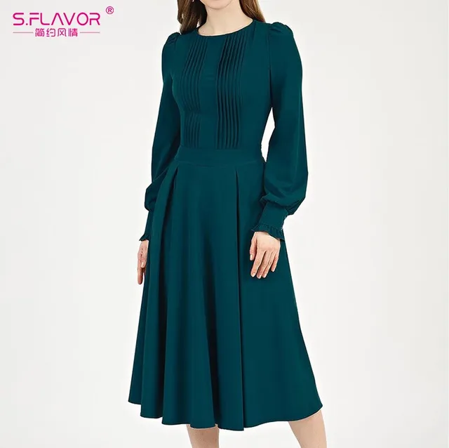 קנו שמלות | S.FLAVOR Women Vintage 