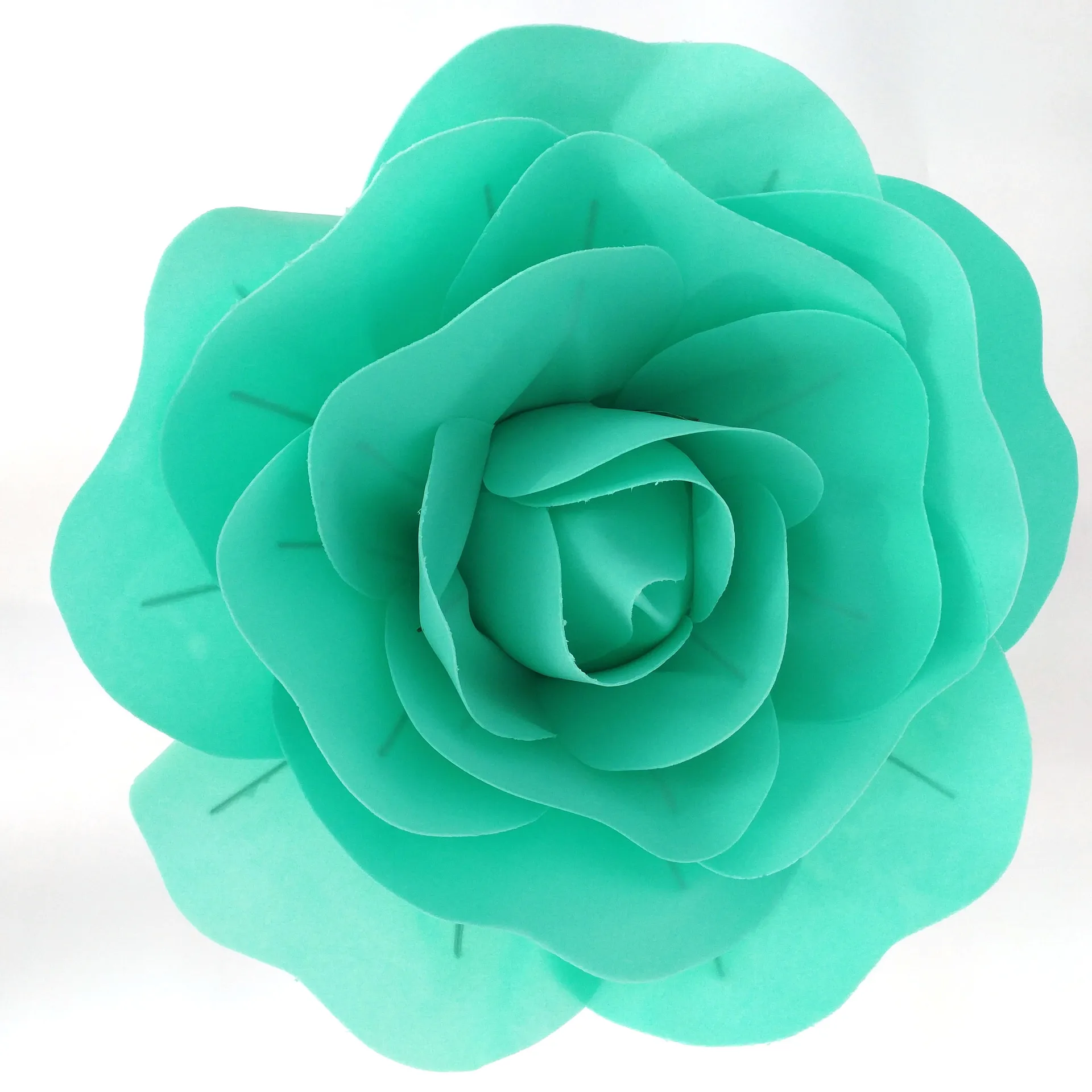 Giant Artificial PE Large Foam Flower Fake Rose Wedding Background Road  Window Display Party Stage Decoration