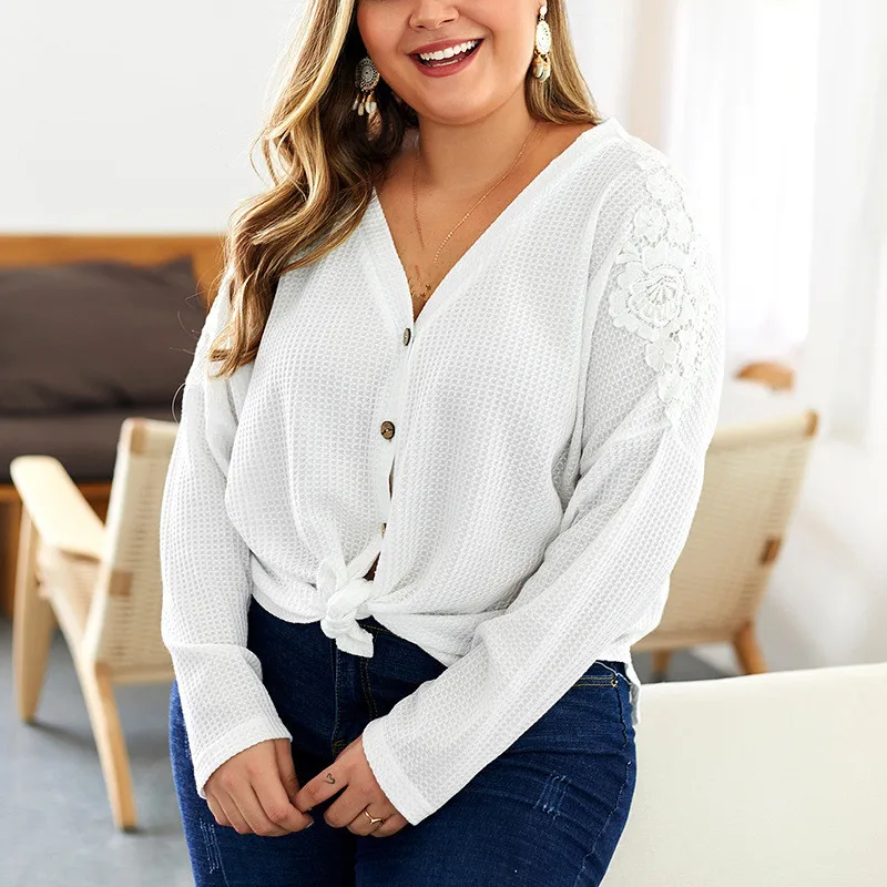 Women Knitted Cropped Cardigan Sweaters 