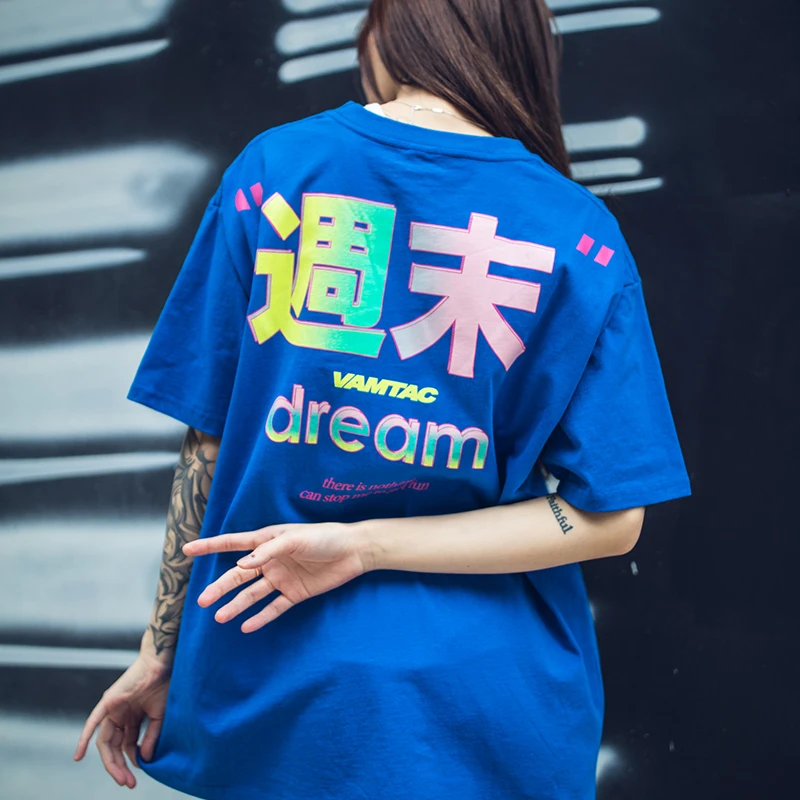 shirt Oversized Women's Tshirts Hip Hop Tee