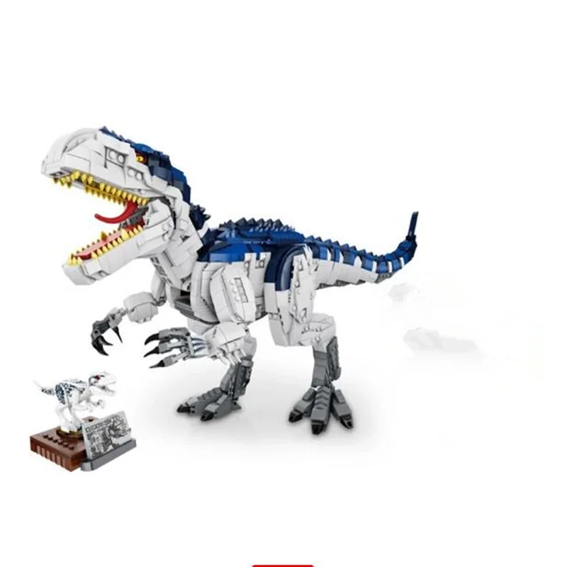 white indominus rex toy